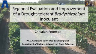 Lunchtime Lecture: Regional Evaluation & Improvement of a Drought-tolerant Bradyrhizobium Inoculant