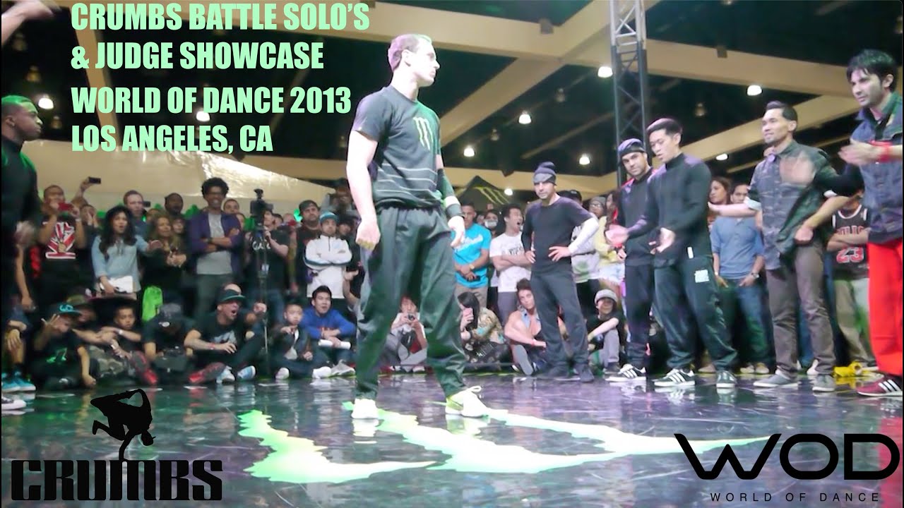 Bboy Crumbs Showdown | Battle Solos & Judge Highlights | World of Dance LA 2013