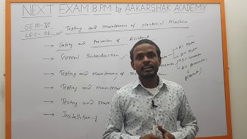 || Lecture 01 || Testing and Maintenance of Electrical Machines || 6th Semester || Electrical ||