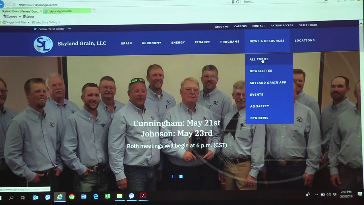 How To Direct Deposit Grain Checks YouTube