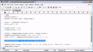 Beginner PHP Tutorial  166 - Creating Captcha Image Security Part 3
