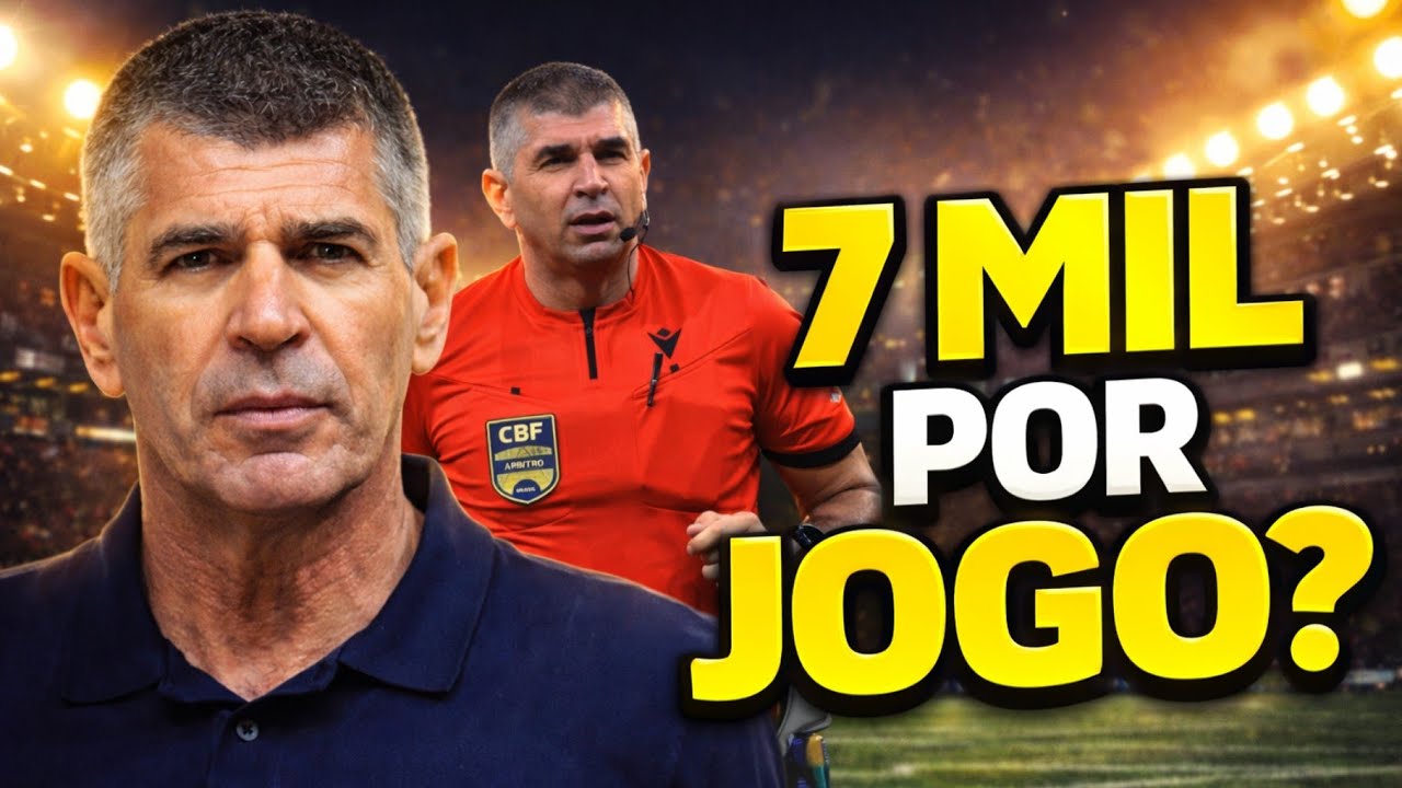 Quanto ganha um Árbitro da Série A? Marcelo de Lima Henrique revela valores reais