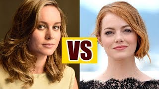 brie larson net worth, income and home vs emma stone net worth, income and home
