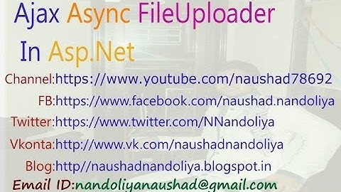 Ajax AsyncFileUploader in Asp .Net