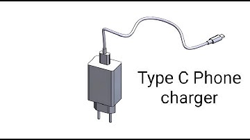 How To Design a Type C Phone Charger - Solidwork Tutorial