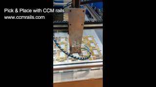 CCM linear modules application--pick and place
