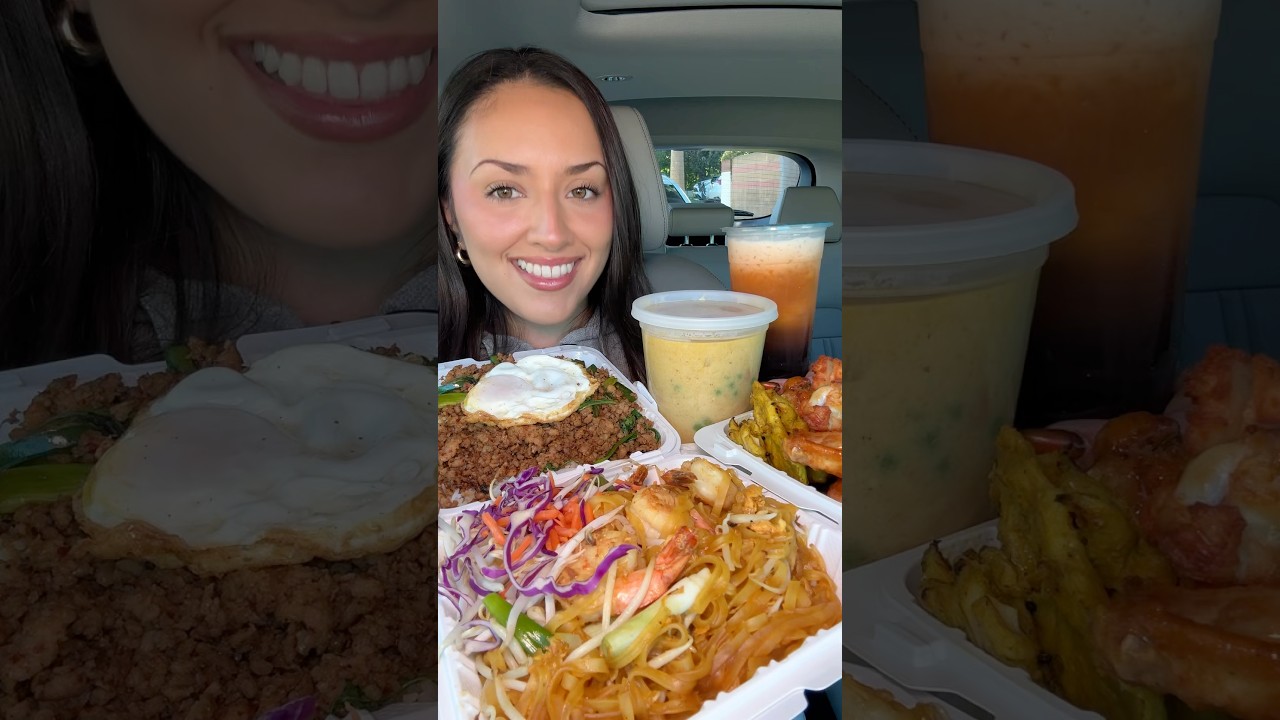 Ешь тайскую еду со мной 