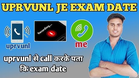 UPRVUNL का EXAM कब होगा | UPRVUNL JE EXAM DATE 2021 | UPRVUNL JE VACANCY 2021 |
