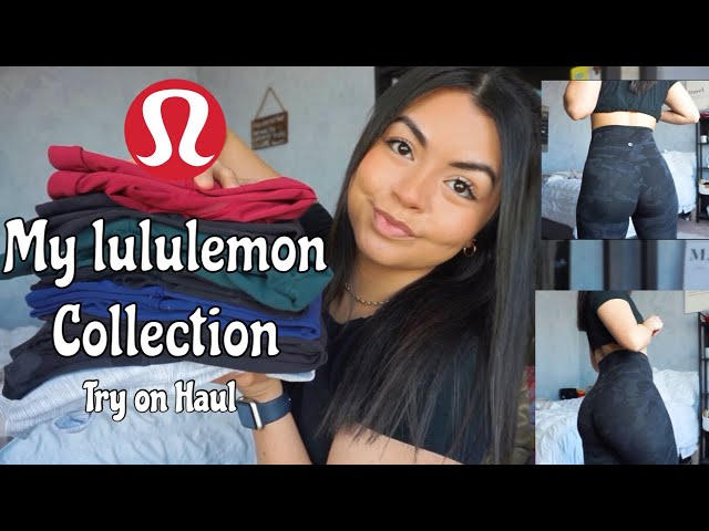 LULULEMON LEGGING COLLECTION | TRY ON HAUL | ALIGN LEGGINGS