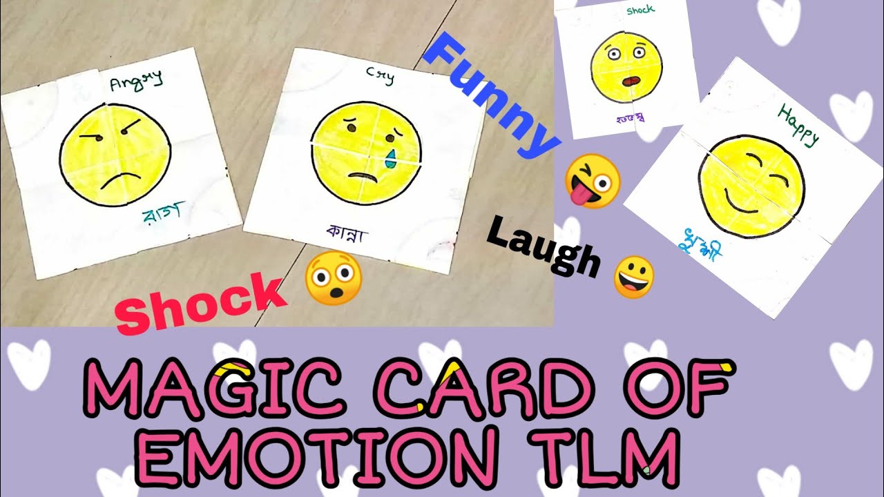 TLM on Emotions | Happy Sad Cry etc | Magic card of Emotions | Tutorial ...