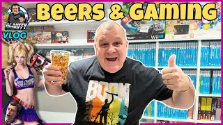 PS3 - WiiU - SNES - Retro Arcade + BEERS = VLOG#38