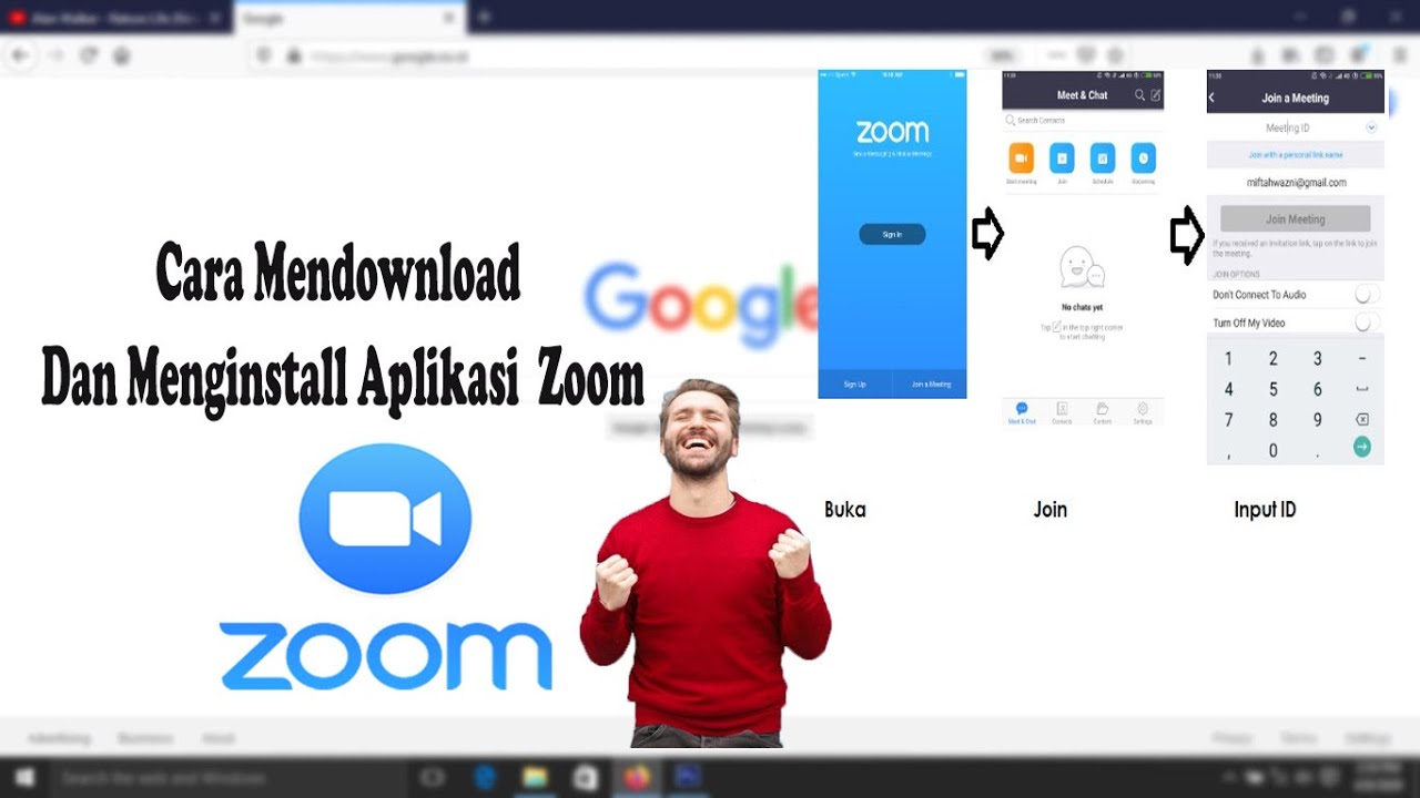 Cara Download dan Install Aplikasi Zoom Meeting di Leptop/PC YouTube