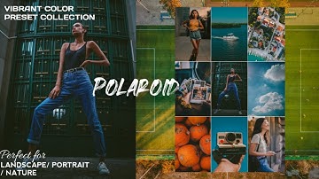 LIGHTROOM POLAROID EFFECT|FREE LIGHTROOM MOBILE PRESET (8 FREE DNG PRESETS!!)