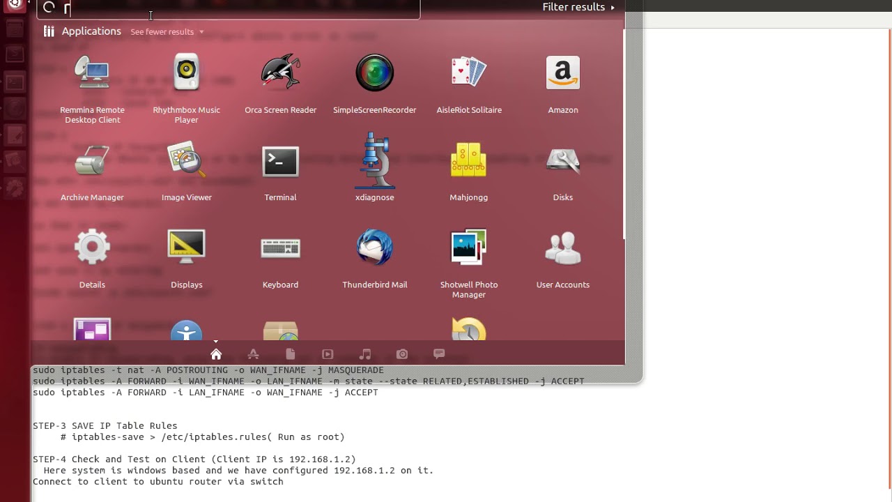 Роутер Ubuntu. Linux status Wallpaper.