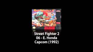 SNES - Street Fighter 2 - 06 - E Honda