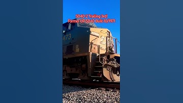 SD40-2 Trailing 3rd On CSX L644 In Chapin SC #video #subscribe #csx #trains #railfans #shorts