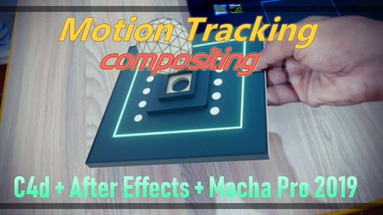 Motion Tracking And Compositing || C4d + After Effects + Mocha Pro 2019 ...