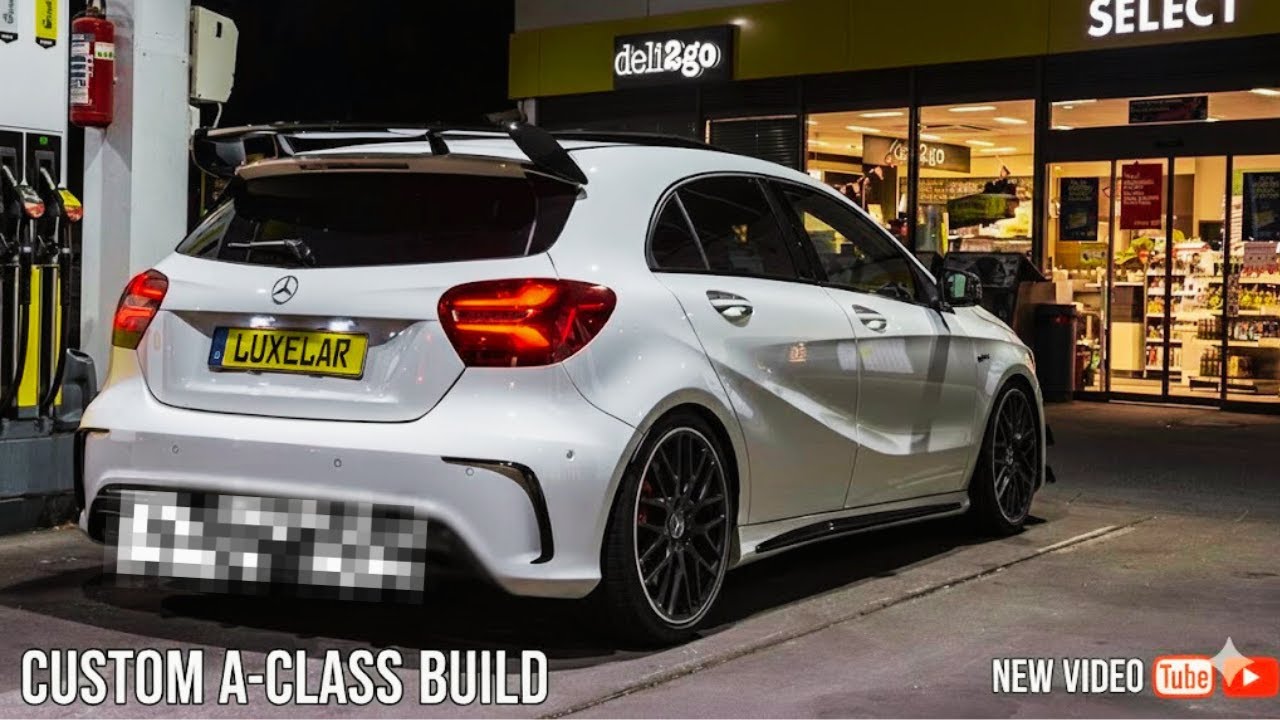 Mercedes A class new Diffuser - YouTube