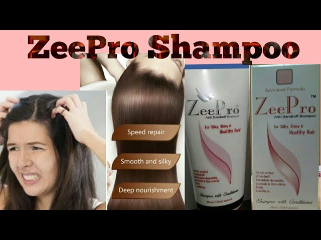 ZeePro Shampoo best shampoo for smooth silky hairs class=