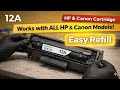 12A Printer Cartridge Refill Guide | Easy Steps to Reuse Toner &amp; Save Money