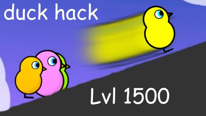 So I Hacked Duck Life 4. UNBEATABLE DUCK? (LEVEL 999 DUCK