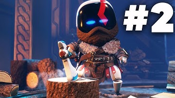 ASTRO BOT PS5 Gameplay Walkthrough Part 2 - God of War ??? (100% TENTACLE SYSTEM)