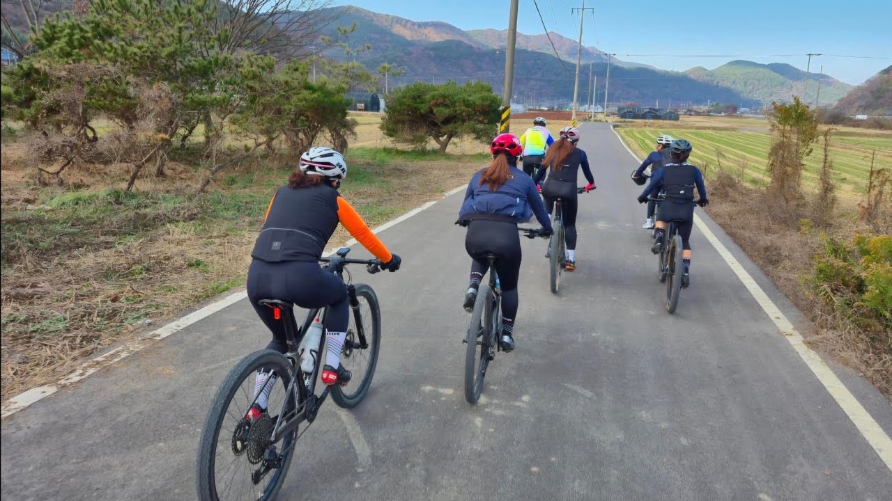 [경남ㆍ사천시] 막바지 가을임도 라이딩!