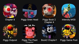 Piggy Chapter 8, Piggy Siren Head, Piggy Book 2, Chapter 4, Intercity MOD, Piggy Outpost, Piggy..... screenshot 4