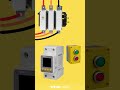 Push Buttons and High-Current Contactor Circuits Monitored by a Voltage Protector for Safe Operation