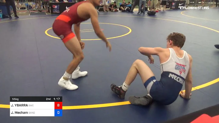 55 Kg Round Of 64 Jesse YBARRA Sunnyside Wrestling...