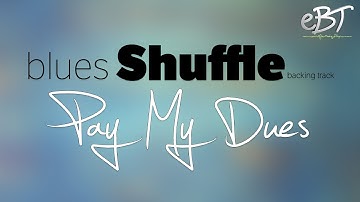 Blues Shuffle Backing Track in E | 140 bpm