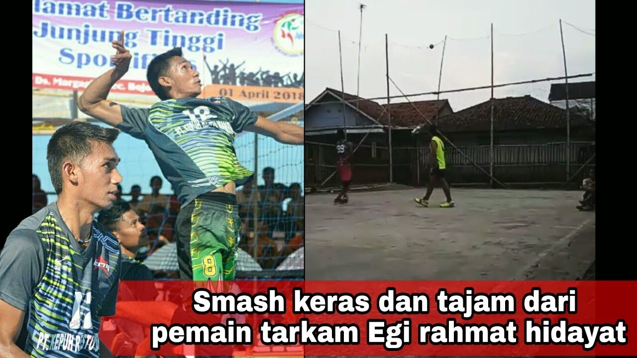 Smash Keras Dan Tajam Dari Pemain Voli Tarkam Egi Rahmat Hidayat Smash Keras Dan Tajam Dari Pemain Voli Tarkam Egi Rahmat Hidayat