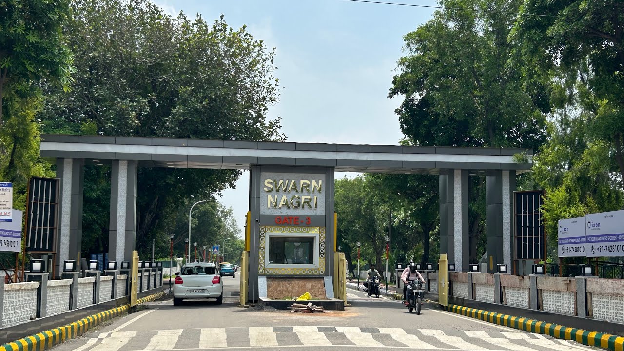Swarn  Nagri, Greater Noida-The Most Luxurious Sector Latest Site Visit