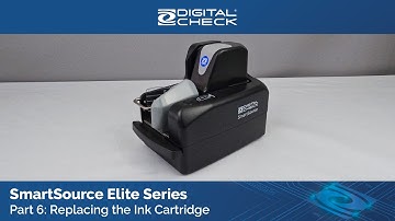 SmartSource Elite Series Scanners - Replacing the Ink Cartridge