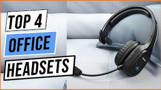 ✅Best Office Headsets 2023 | Top 4 Office Headsets Reviews