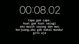 Biarkanlah kata sayang yang selalu ku ucap story wa bikin baper/sedih😭