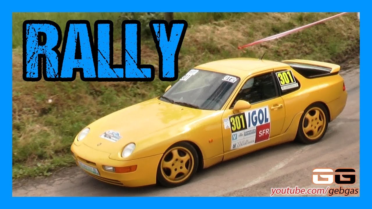 Porsche 968 CS - RALLY - 2019 - Rallye Vosges LPRS - YouTube