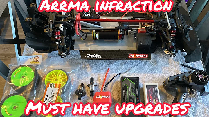 Arrma Infraction 8s Rc must have upgrades #speedrun build #GT