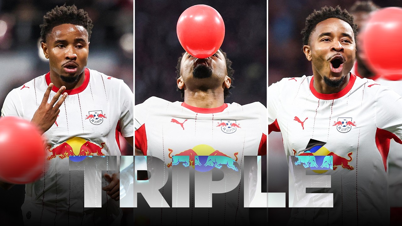 Le TRIPLÉ en 40 minutes de NKUNKU pour son RETOUR en BUNDESLIGA !