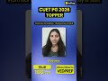 From Fear to Fearless 🔥 | CUET PG 2026 Topper Stuti Success Story