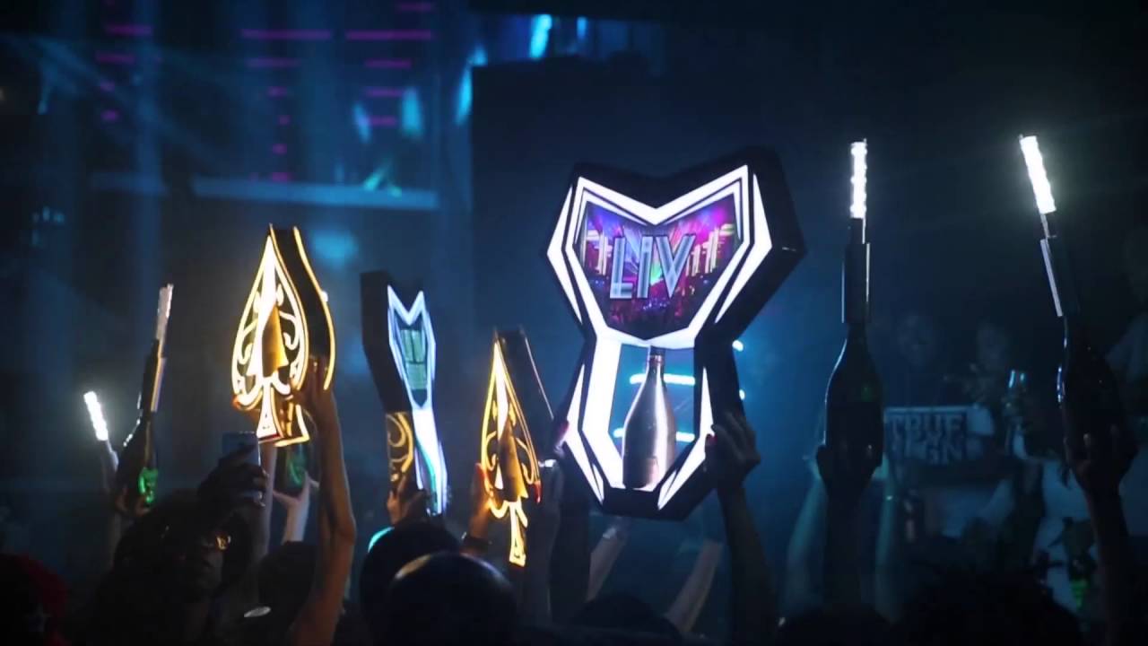 Armand De Brignac (Ace of Spades) Bottle Presenter Nightlife Bottle