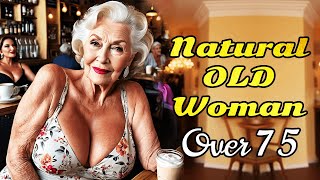 Elegance Of Natural Older Women Over 75 💖 Awesome Winter Collection 💍 Fashion Tips By Aisha Ep.79