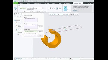 Toroidal Bend Creo Parametric