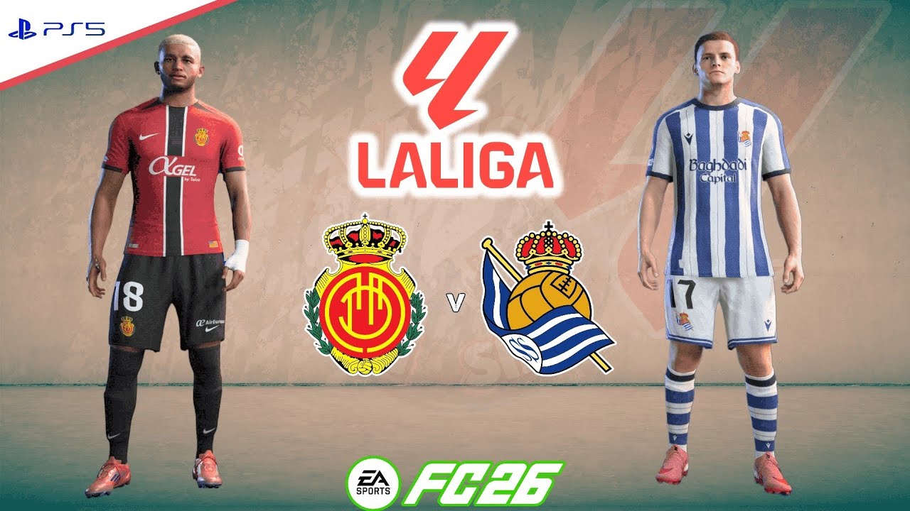 RCD Mallorca v Real Sociedad | La Liga 25/26 - Round 26 | Full Match Simulation | FC 26 PS5™[4K]
