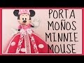 COMO HACER UN PORTA MOÑOS MINNIE MOUSE CON FALDA TUTU | HOW TO TUTU BOW HOLDER | DRESS