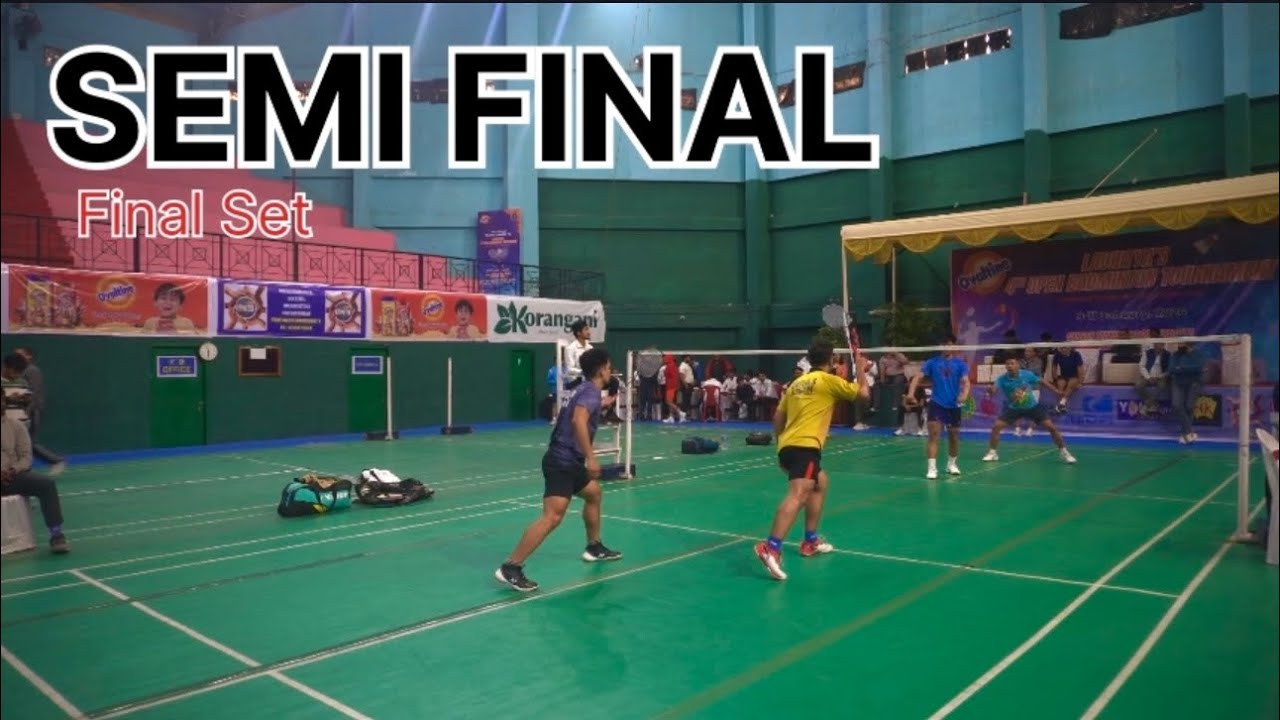 SEMI FINAL 🔥 ASSAM VS MIZORAM || MENS DOUBLES FINAL SET || OPEN BADMINTON CHAMPIONSHIP 2026 | ASSAM 