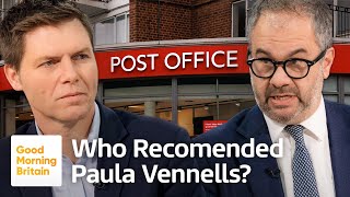 Former Post Office Minister Paul Scully On Calls To Remove Paula Vennells' CBE| Good Morning Britain