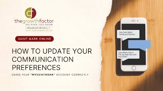 How to Update Communication Preferences