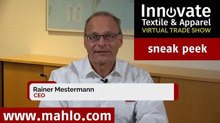Sneak Peak: Mahlo at the Innovate Textile & Apparel Virtual Trade Show