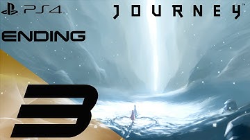Journey PS4 - Walkthrough Part 3 - Ending, The Mountain [1080p 60fps]